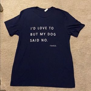 Never been worn- Crewlala super soft dog tshirt